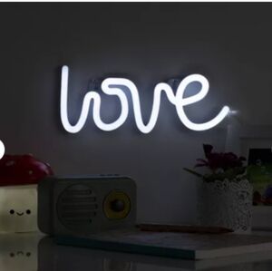 New LED Love Wall Hanging Wall Sign